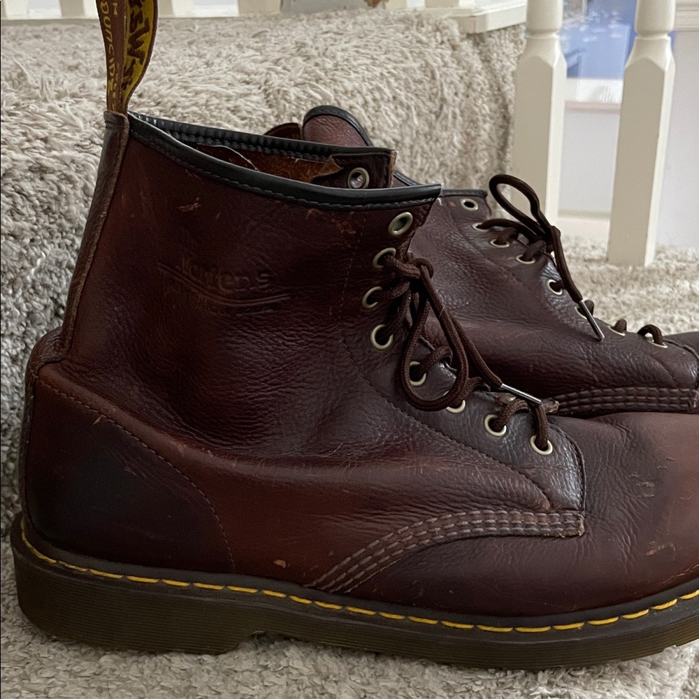 Dr. Martens 1460 WarmWair Dark Brown Lace-Up Boots - Picture 12 of 13
